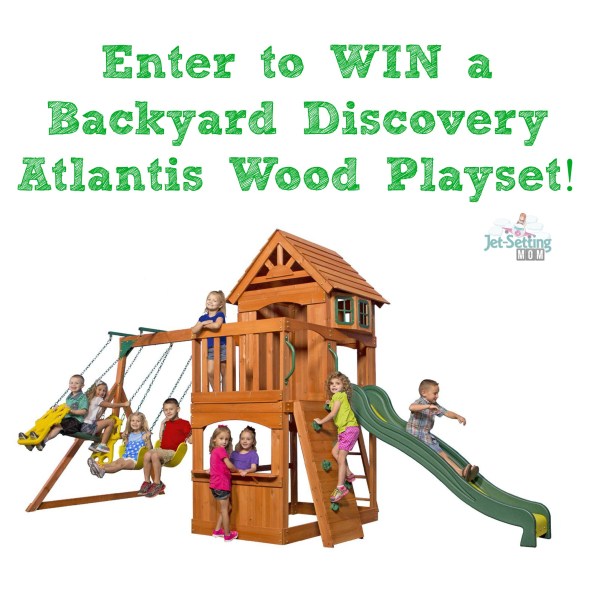 Backyard Discovery Atlantis Wood Playset Giveaway