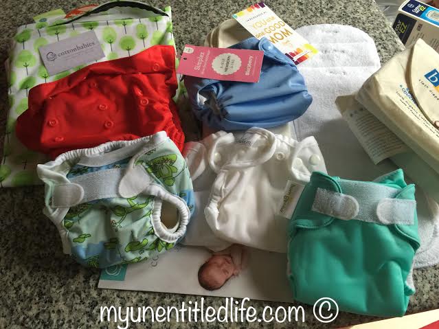 Newborn Cloth Diaper Stash Giveaway