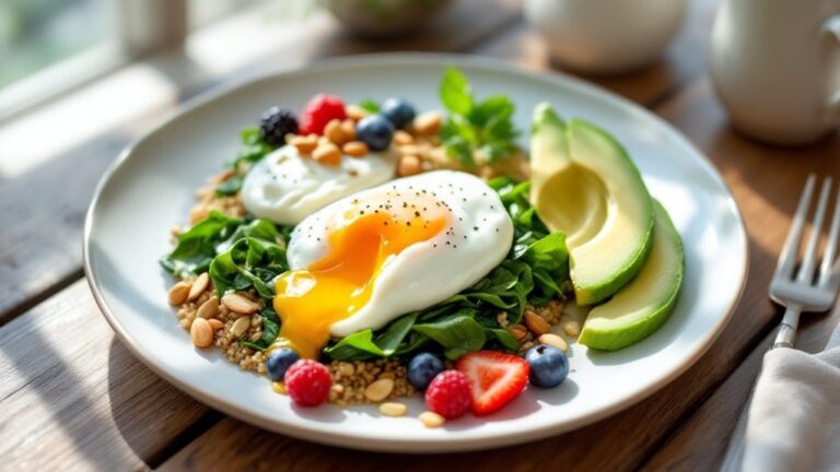 high protein breakfast benefits