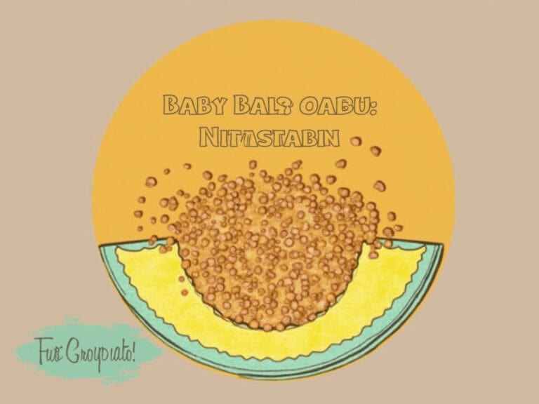 Baby Bals Oabu Nitastabin supplement for digestive health and immune support.