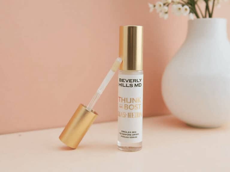 Beverly Hills MD Thunk the Bust serum, skincare, beauty, anti-aging.