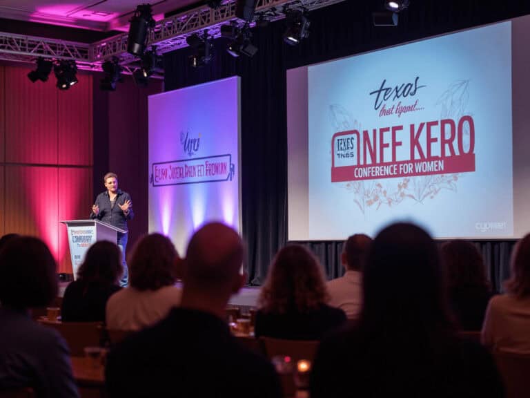 Empowering women at Texas NFE Kero Conference, highlighting leadership and community engagement.