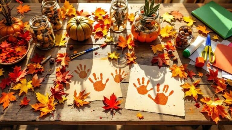 autumn crafts and fun