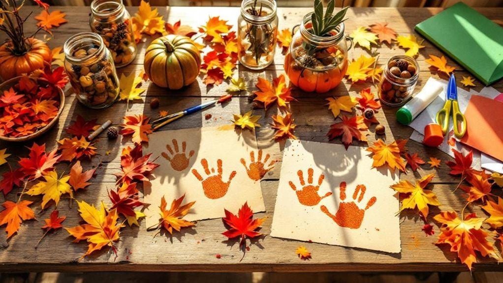 autumn crafts and fun