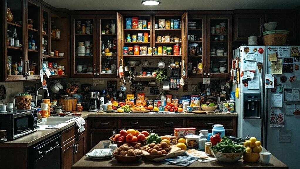 kitchen layout affects eating