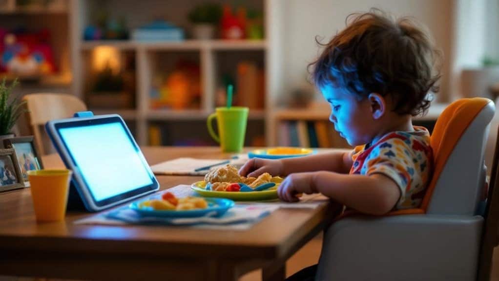 neglecting family mealtime interaction